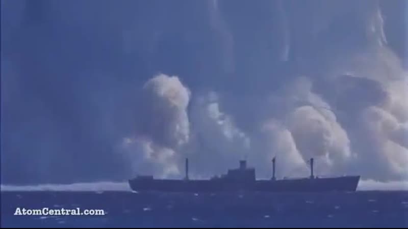 Подводный взрыв атомной бомбы в океане | Инстинкт выживания | ВКонтакте
