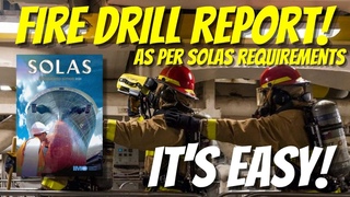Ships Fire Drill and How to Prepare a Fire Drill Report