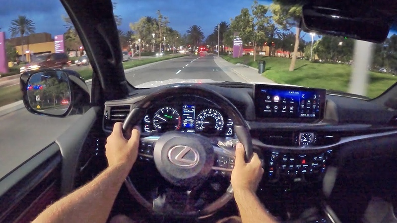 2021 Lexus LX 570 POV Night Drive (3 D Audio)(