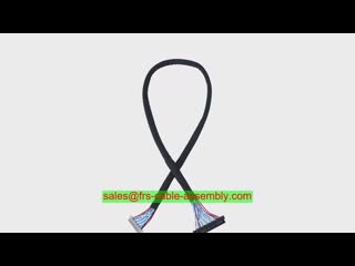 Cable Harness Manufacturer Custom Cable Harness LVDS Cable EDP Sgc IPEX Ribbon Cable Assembly Micro