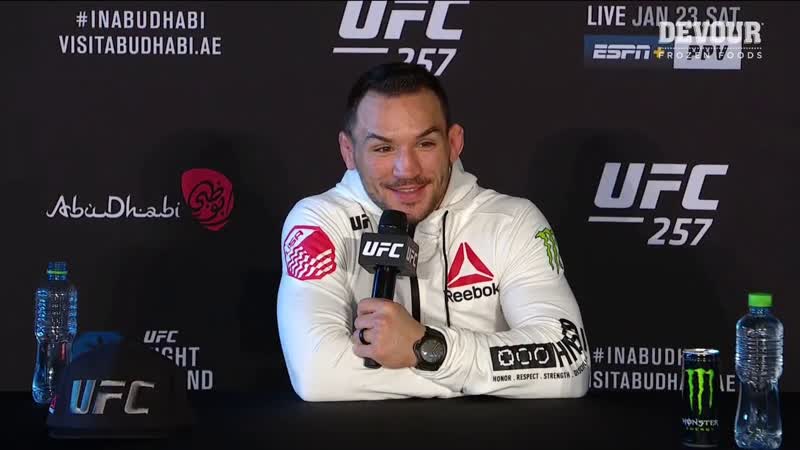 UFC 257: Michael Chandler Post fight Press