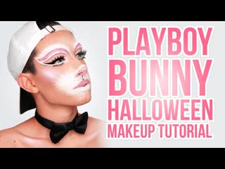 PLAYBOY BUNNY HALLOWEEN MAKEUP TUTORIAL