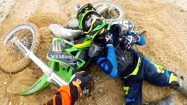 Funny and Brutal Dirtbike Crashes