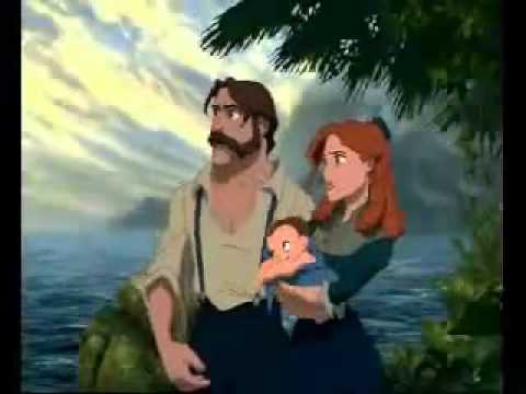 Tarzan Zwei Welten eine Familie Video (