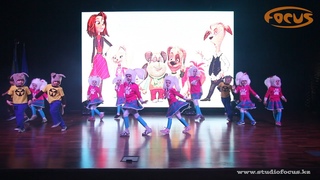 Bumble Bee  Барбоскины I Зимний отчетный концерт 2016 I Dance Studio Focus