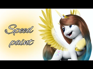 My ос Chamomile in the style of G5 mlp || Speed paint || By lost angel
