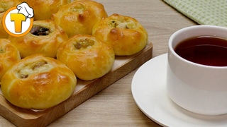 Улетные пирожки. Готовим пирожки с курицей и грибами. (10+)