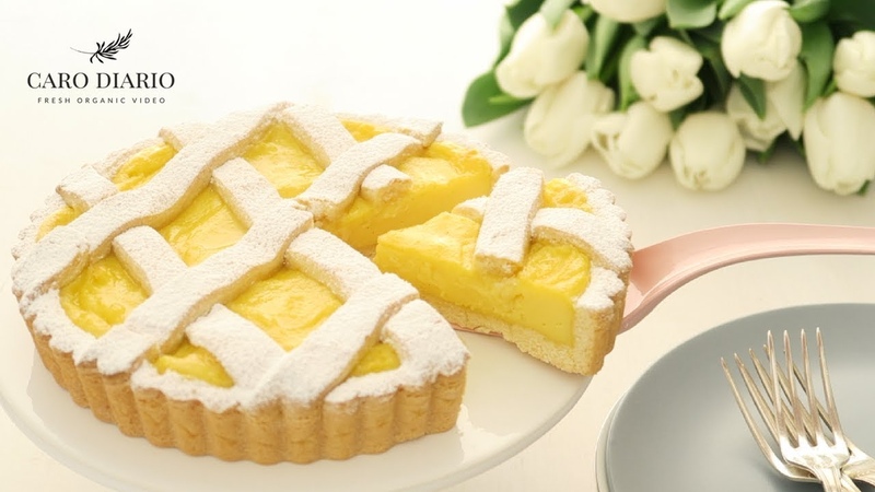 CROSTATA SUBITO PRONTA alla crema pasticciera, Il Ricettario,