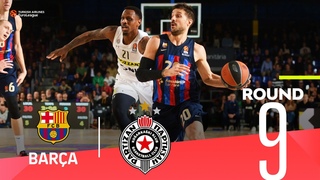 Barcelona runs past Partizan! | Round 9, Highlights | Turkish Airlines EuroLeague