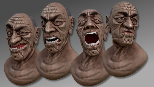 Advanced facial animation techniques in Blender 2.