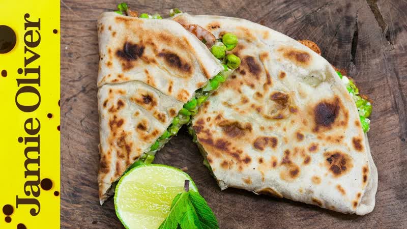 Pea Feta Quesadillas, Tommi