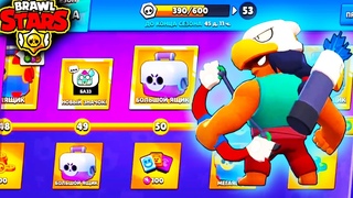 КАТКА БО и отрытие ЯЩИКОВ (КОРОБОК) в Brawl Pass. Brawl Stars