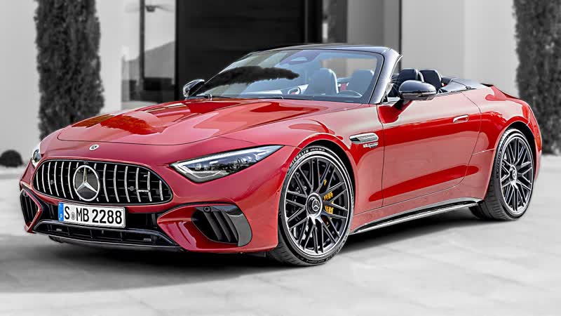 The New 2022 Mercedes AMG SL 63 4