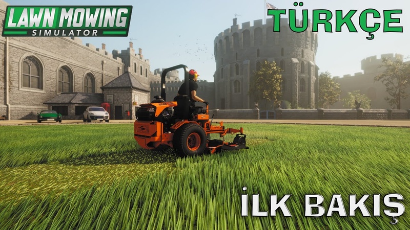 Lawn Mowing Simulator Türkçe İlk