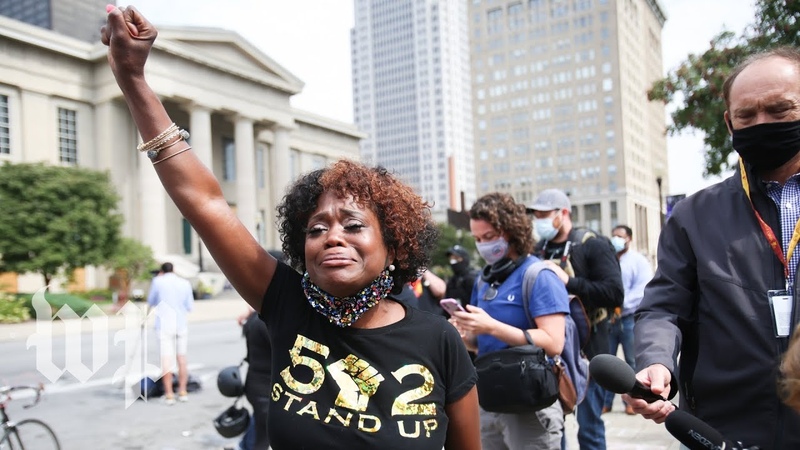 Anger and anguish in Louisville over Breonna Taylor