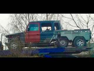 ПЕРЕДЕЛЫВАЕМ MERCEDES G500 6X6 BRABUS,ВАРИМ КУЗОВ.