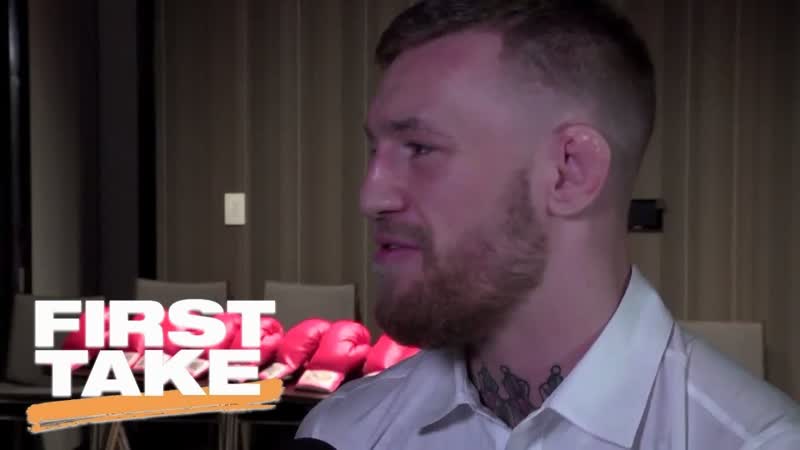 First Take Responds To Mc Gregors Rebuttal To Mayweather Interview, First Take,