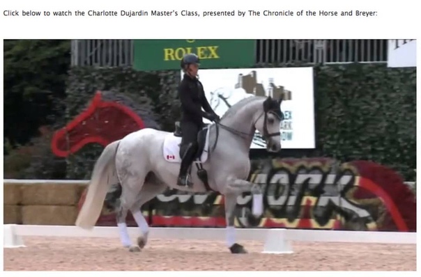 Snippet of Master Class Charlott
