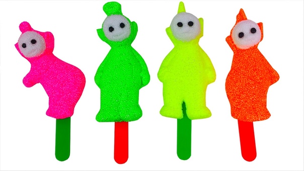 Foam Clay Teletubbies Ice Cream Neon