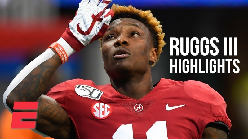 Henry Ruggs IIIs college football highlights, Alabama WR, 2020 NFL