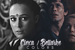 Clarke/Bellamy/Lexa || Everything is blue