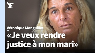La veuve de Philippe Monguillot, chauffeur de bus tu  Bayonne, tmoigne