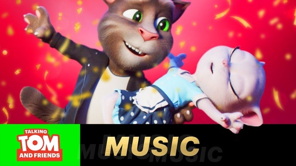 Tom and Angela Stand By Me ( NEW Music video from Talking Tom
