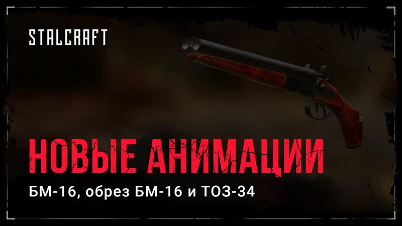 STALCRAFT BM 16, sawed off BM 16, TOZ
