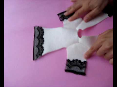 How to make doll outfit 5