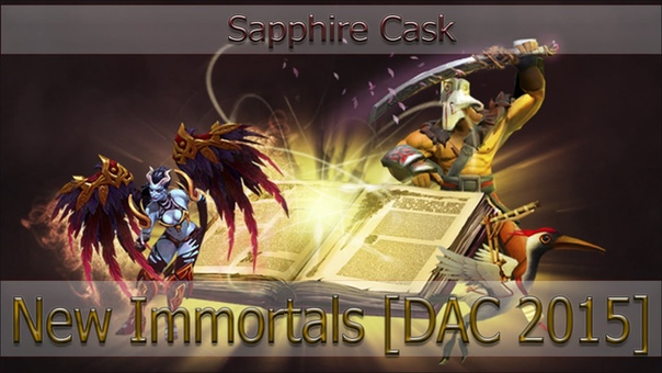 New Immortal Items Sapphire Cask Dac