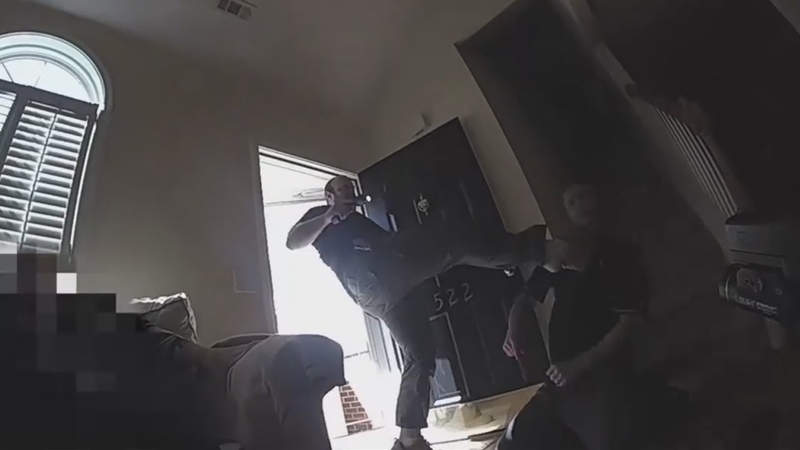 cops shoot suspects mom then spartan kick him in the