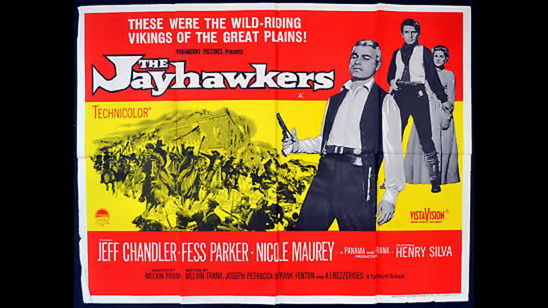The Jayhawkers (1959) 1080p Jeff Chandler, Fess Parker, Nicole Maurey, Henry