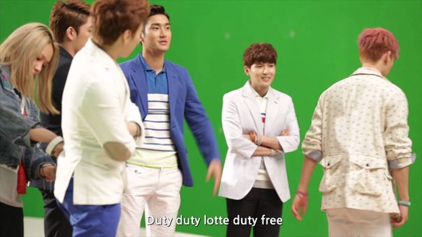 2013 LOTTE DUTY FREE Music Video Making Film Super Junior ENG