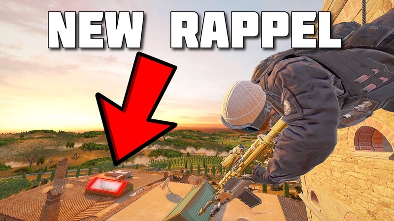 NEW RAPPEL STRAT IS CRAZY in SIEGE ( Deadly