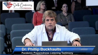 SC Senate Hearing - USC Professor Dr. Phillip Buckhaults