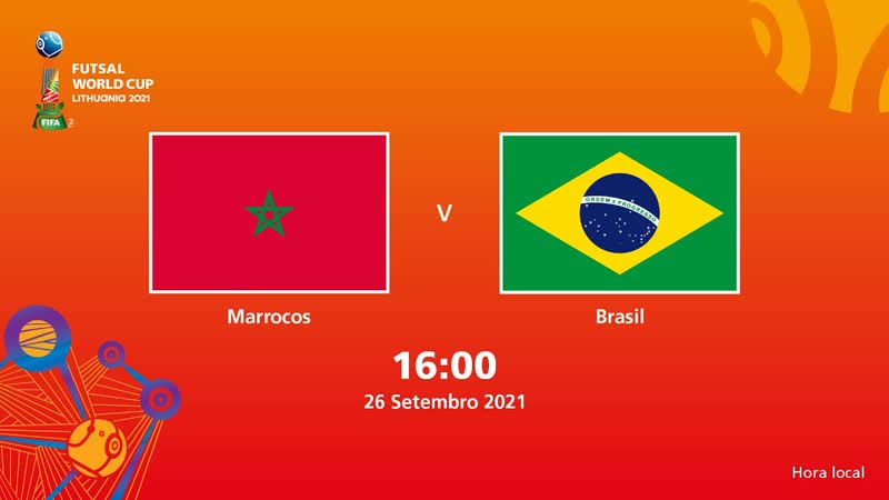 Marrocos v Brasil, Copa do Mundo FIFA de Futsal de 2021, Partida