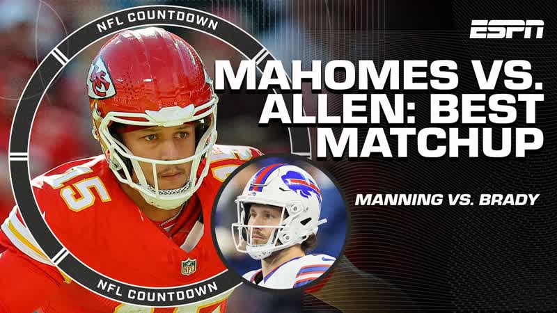 Patrick Mahomes vs. Josh Allen: BEST MATCHUP OF ALL + TRAVIS KELCE FILM STUDY , NFL