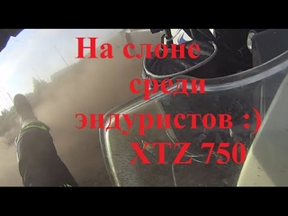 Yamaha XTZ750 Приехал на чужую территорию. Эндуро на слоне.