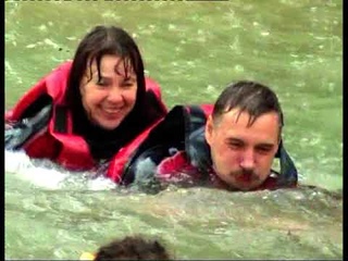 Наш рафтинг, Турция 2004 год, после дождя.