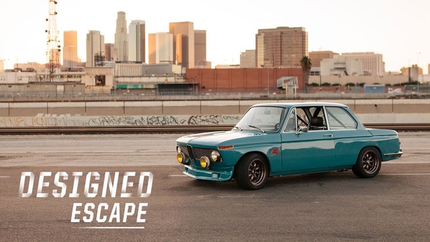 This BMW 2002 Is Driven Aggressively By A Car