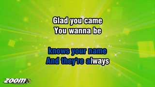 Gary Portnoy - Where Everybody Knows Your Name - Karaoke Version from Zoom Karaoke