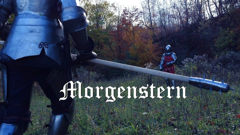 Morningstar, real knight fight with twohanded spiked