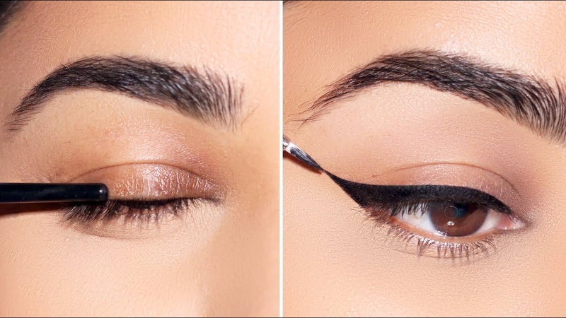 How To: Apply Sharp Eyeliner on Wrinkled Eyelids,