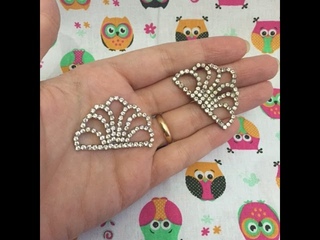 Coroa de Strass - Passo a Passo - by Cris Albuque
