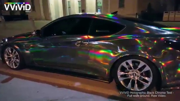 VVi Vi D Black Chrome Holographic на Hyundai Genesis