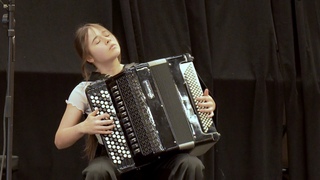Maria Telesheva Winner of the Leavenworth Open International Accordion Competition 2024