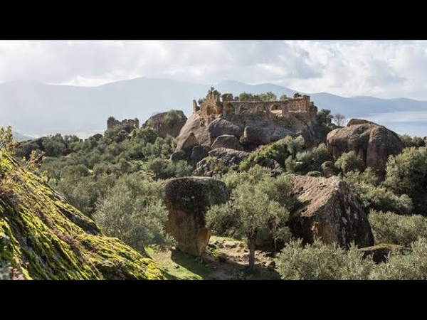 Turkey Aydın, Heraklia Ancient City, Bafa Lake, Tombs of Rocks