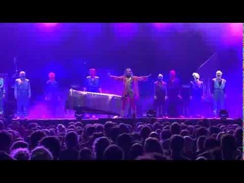 The Knife supporting Pussy Riot at Pukkelpop 17th August