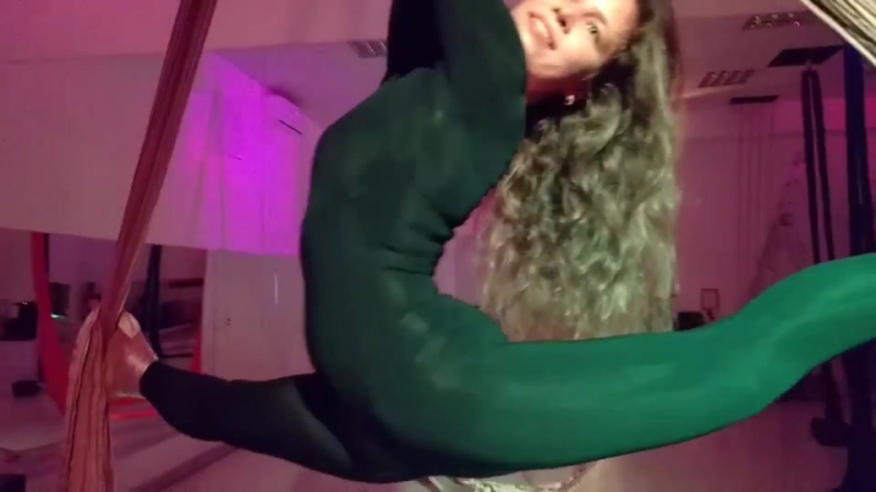 Aerial Silks, Ирина, преподаватель школы