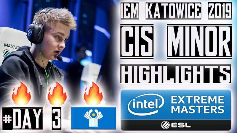 Best of CIS Minor IEM Katowice 2019 Highlights (, Day 3) qikert on
